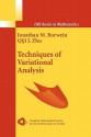 Techniques of Variational Analysis - Jonathan M. Borwein, Qiji Zhu