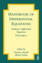 Handbook of Differential Equations: Ordinary Differential Equations: Ordinary Differential Equations - Flaviano Battelli, Michal Feckan