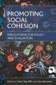 Promoting social cohesion: Implications for policy and evaluation - Peter Ratcliffe