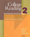 College Reading 2 (Houghton Mifflin English for Academic Success) (Bk. 2) - Linda Robinson Fellag, Joy Reid, Patricia Byrd, Cynthia Schuemann