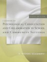 Casebook of Psychological Consultation and Collaboration in School and Community Settings - Dougherty Michael M, A. Michael Dougherty