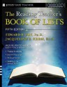 The Reading Teacher's Book Of Lists: Grades K-12, Fifth Edition - Edward B. Fry, Jacqueline E. Kress