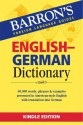 BARRON'S ENGLISH GERMAN DICTIONARY - Barron