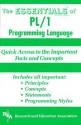 PL/1 Programming Language Essentials - Research & Education Association, Mohammad Dadashzadeh, M. Dadashzadeh