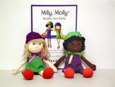 Milly, Molly and the Secret Scarves (Book W/Dolls) - Gill Pittar