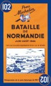 Michelin Battle of Normandy Map No.102 - Michelin