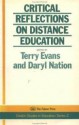 Critical Reflections on Distance Education - Terry D. Evans, Daryl Nation