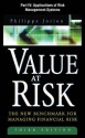 Value at Risk, Part IV - Applications of Risk Management Systems - Philippe Jorion