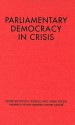 Parliamentary Democracy in Crisis - Peter H. Russell, Lorne Sossin