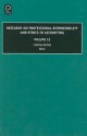 Research on Professional Responsibility and Ethics in Accounting, Volume 13 - Cynthia Jeffrey