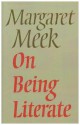 On Being Literate: Living with Difference - Margaret Meek