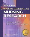 Canadian Essentials of Nursing Research [With CDROM] - Carmen G Loiselle, Denise F. Polit