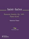 Bassoon Sonata, Op. 168 - Piano Score - Camille Saint-Saëns