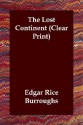 The Lost Continent - Edgar Rice Burroughs