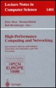 High-Performance Computing and Networking: International Conference and Exhibition, Amsterdam, the Netherlands, April 21-23, 1998, Proceedings - Peter Sloot, Marian Bubak, Bob Hertzberger