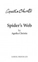 Spider's Web: Play (Acting Edition) - Agatha Christie