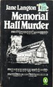 The Memorial Hall Murder - Jane Langton