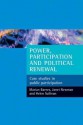 Power, participation and political renewal: Case studies in public participation - Marian Barnes, Helen Sullivan, Janet Newman