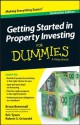 Getting Started in Property Investment For Dummies - Bruce Brammall, Eric Tyson