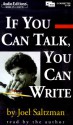 If You Can Talk, You Can Write (Audio) - Joel Saltzman