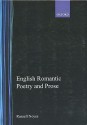 English Romantic Poetry and Prose - Russell Noyes Jr.