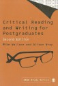 Critical Reading and Writing for Postgraduates (SAGE Study Skills Series) - Mike Wallace, Alison Wray