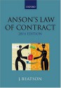 Anson's Law of Contract - Jack Beatson