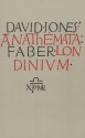 The Anathemata: Fragments Of An Attempted Writing - David Jones