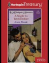 A Night to Remember - Anne Weale