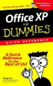 Microsoft Office XP for Windows for Dummies Quick Reference - Doug Lowe