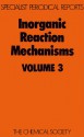 Inorganic Reaction Mechanisms - Royal Society of Chemistry, Royal Society of Chemistry