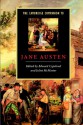 The Cambridge Companion to Jane Austen - Edward Copeland, Juliet McMaster