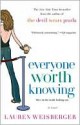 Everyone Worth Knowing - Lauren Weisberger