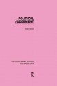 Political Judgement (Routledge Library Editions: Political Science Volume 20) - Ronald Beiner