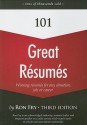 101 Great Resumes - Ron Fry