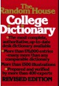The Random House College Dictionary - Jess Stein