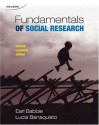 Fundamentals Of Social Research - Earl Robert Babbie, Luca Benaquisto