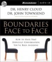 Boundaries Face to Face - Henry Cloud, John Townsend