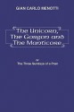 The Unicorn, the Gorgon and the Manticore (Three Sundays of a Poet): Vocal Score (English Language Edition), Vocal Score - Giancarlo Menotti