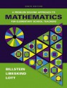 A Problem Solving Approach to Mathematics for Elementary School Teachers (9th Edition) - Rick Billstein, Shlomo Libeskind, Johnny W. Lott