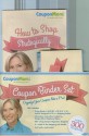 The Coupon Mom Organizer Binder: Blue Stripe Design - Stephanie Nelson