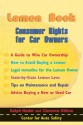 Lemon Book: Consumer Rights for Car Owners - Ralph Nader, Clarence Ditlow