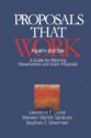 Proposals That Work: A Guide for Planning Dissertations and Grant Proposals - Lawrence F. Locke, Stephen J. Silverman, Waneen Spirduso