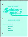 Manual Que Acompana Sabias Que?: Beginning Spanish - Bill VanPatten, William R. Glass, Donna Deans Binkowski