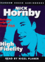 High Fidelity (Audio) - Nick Hornby