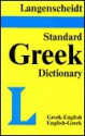 Langenscheidt's Standard Greek Dictionary: Greek-English, English-Greek - Langenscheidt