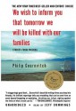 We Wish to Inform You That Tomorrow We Will Be Killed with Our Families: Stories from Rwanda (Audio Cassette - Narrated by Jeff Cummings) - Philip Gourevitch, Jeff Cummings