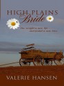 High Plains Bride - Valerie Hansen