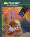 Mathematics: Structure & Method (Course 1) - Mary P. Dolciani, Robert H. Sorgenfrey, John A. Graham