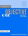 Objective CAE: Teacher's Book - Felicity O'Dell, Annie Broadhead